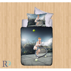 3D Комплект Спално Бельо - ТЕНИС